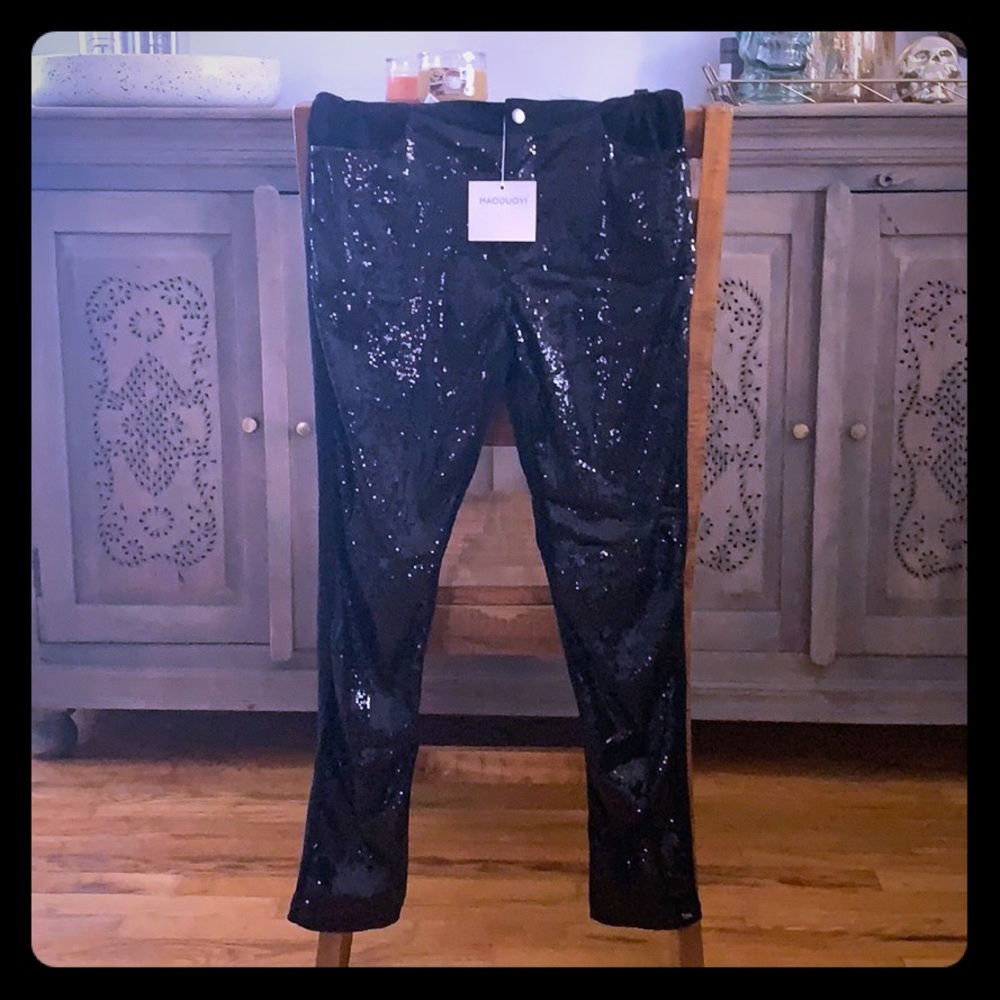 Sequin Pants